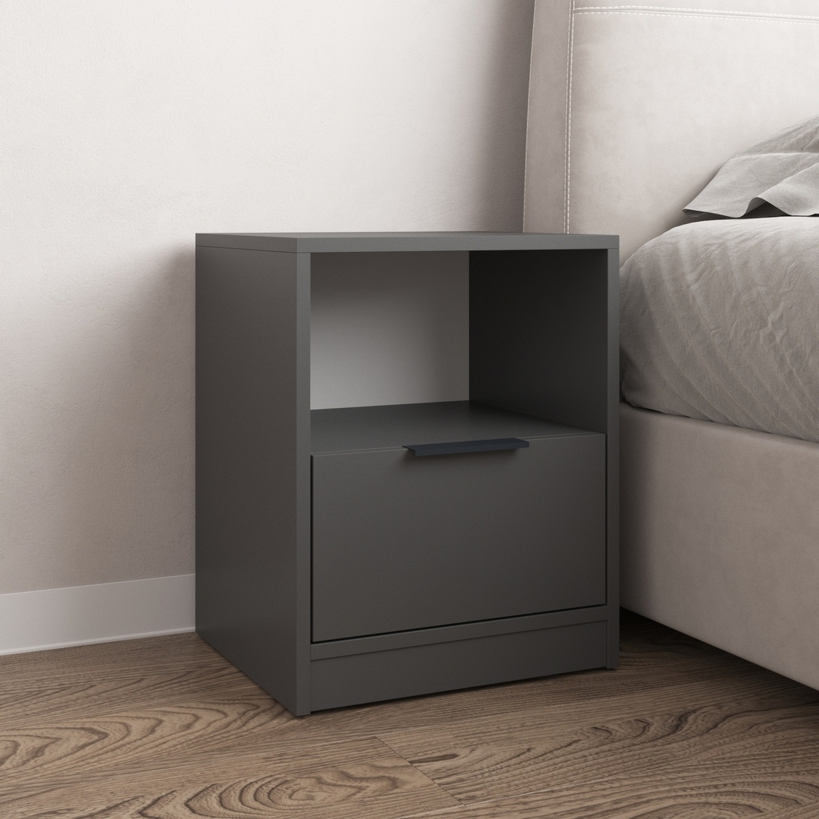 Тумба прикроватная M-31 антрацит