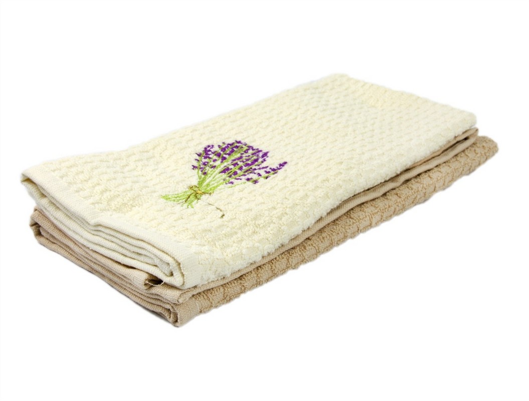 Набор полотенец Izzi Home Lavanda 40х60 беж/крем 360г/м2 2шт. Набор полотенец Izzi Home Lavanda 40х60 беж/крем 360г/м2 2шт.