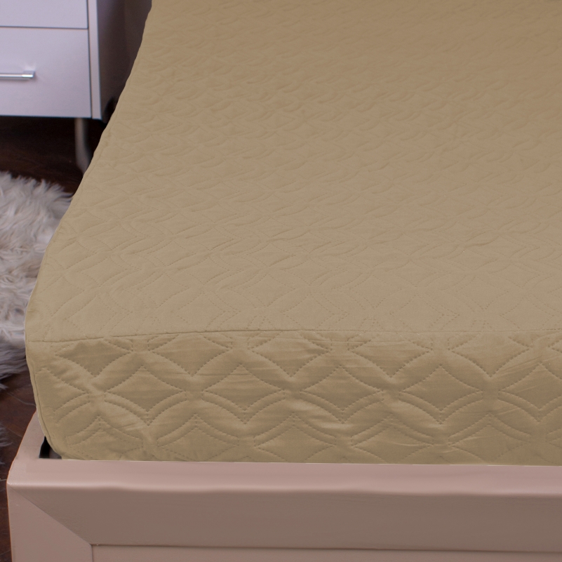 Наматрасник-чехол MirSon 120x200 см Caprice Premium Line №2019