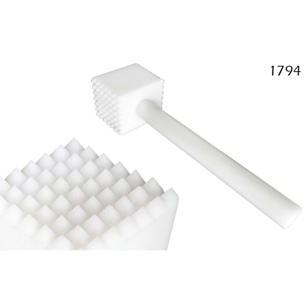 Молоток TURKAY для відбиття м'яса пластиковий 35x10x7,5 см