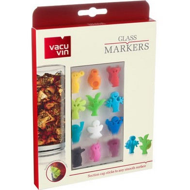 Идентификаторы для стаканов VACU VIN PARTY PEOPLE 12 шт