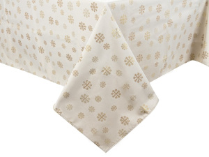 Скатерть тефлоновая Karen Lurex Teflon Natural 160х320 см фото 2 Скатерть тефлоновая Karen Lurex Teflon Natural 160х320 см фото 2