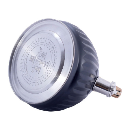 Чайник Kamille 3 л з нержавіючої сталі зі свистком та нейлоновою ручкою, для індукції та газу KM-1076