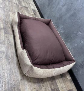 Лежак для котів та собак панама модель 2 “Matting beige” фото 1 Лежак для котів та собак панама модель 2 “Matting beige” фото 1