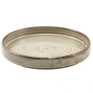 Тарілка презентаційна з бортиком Terra Porcelain Grey 26х3,3 см GenWare фото 1 Тарілка презентаційна з бортиком Terra Porcelain Grey 26х3,3 см GenWare фото 1