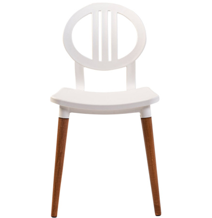 Стілець пластиковий  Турин Білий