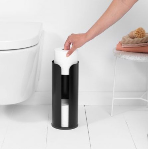 Набор аксессуаров для  ванной комнаты, 3 пр Brabantia MATT BLACK фото 3 Набор аксессуаров для  ванной комнаты, 3 пр Brabantia MATT BLACK фото 3