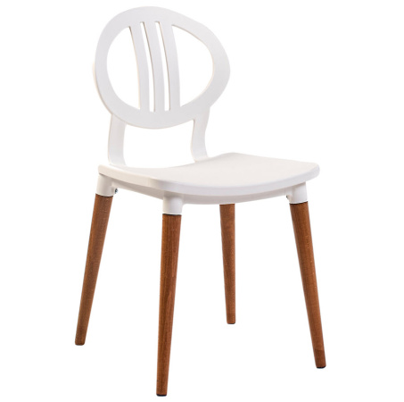 Стілець пластиковий  Турин Білий