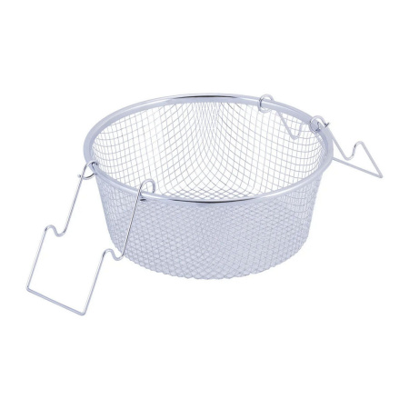 Каструля для фритюру Kamille 25 см з нержавіючої сталі KM-5625S