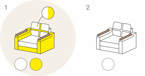 Крісло 7000 розкладне
