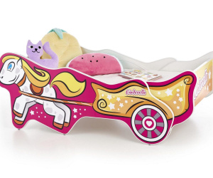Кровать детская  Cinderella 70х160-200 фото 1 Кровать детская  Cinderella 70х160-200 фото 1