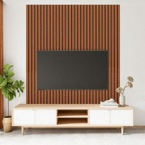 Декоративна PS рейка 290x12x1,2см  коричневий SW-00001743 фото 2 Декоративна PS рейка 290x12x1,2см  коричневий SW-00001743 фото 2