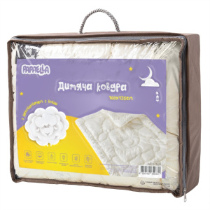Ковдра Wool дитяча ТM PAPAELLA 100х135 см Молоко фото 2 Ковдра Wool дитяча ТM PAPAELLA 100х135 см Молоко фото 2