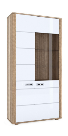 Пенал Davin G білий сніг / дуб канйон