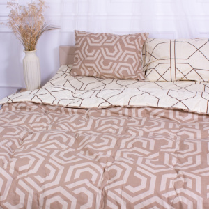 Постільна білизна літня №2808 Geometry "Ecosilk" фото 1 Постільна білизна літня №2808 Geometry "Ecosilk" фото 1
