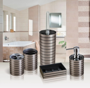 Стакан для ванной Tatkraft KING TOWER BRONZE 12585 фото 2 Стакан для ванной Tatkraft KING TOWER BRONZE 12585 фото 2