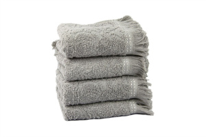 Рушник Izzi Home 30х50 жаккард сірий 350г/м2 фото 1 Рушник Izzi Home 30х50 жаккард сірий 350г/м2 фото 1