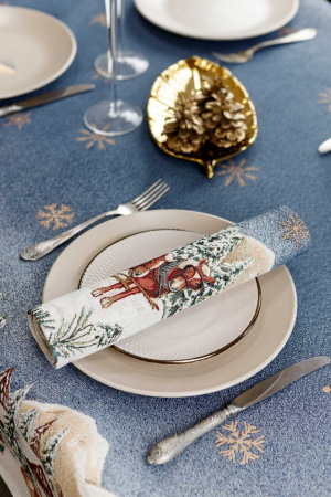 Серветка гобеленова Прованс Блакитне сяйво 30х50см