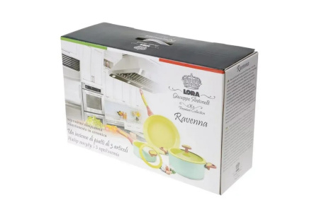 Набір посуду із 3 предметів Равенна NA25KIT/BL