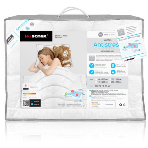 Одеяло Sonex Antistress Карбон фото 5 Одеяло Sonex Antistress Карбон фото 5