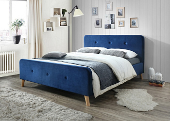 Двоспальне ліжко Malmo Velvet 160X200 Двоспальне ліжко Malmo Velvet 160X200