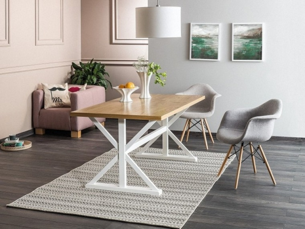 Стіл обідній Oxford 90х150 Білий