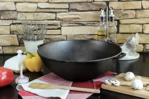 Казан чугунный BRIZOLL WOK 8 л W36 фото 2 Казан чугунный BRIZOLL WOK 8 л W36 фото 2