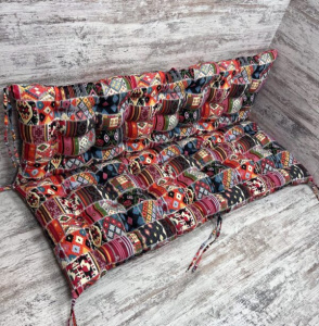 Подушка на піддони/гойдалки/каркаси панама “Patchwork” фото 1 Подушка на піддони/гойдалки/каркаси панама “Patchwork” фото 1