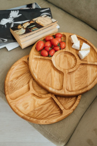 Менажница Wood Decor 4 сыра 30 см фото 3 Менажница Wood Decor 4 сыра 30 см фото 3