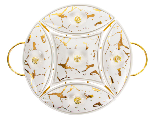 Менажница фарфоровая Lefard  28 см 926-011 фото 2