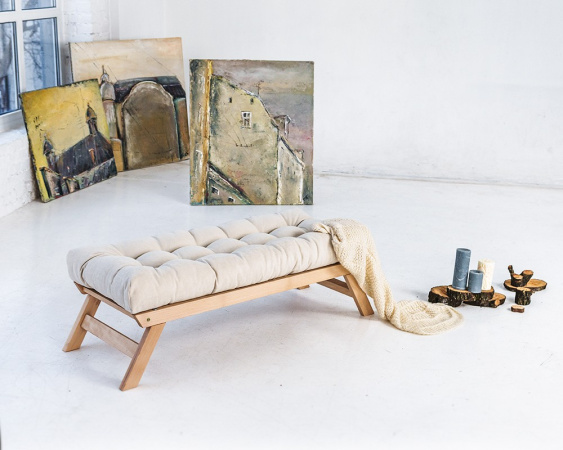 Банкетка  Allegro білий фото 1