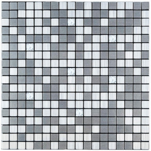 Самоклеящаяся алюминиевая плитка серебряная мозаика со стразами 30x30x0,3см  SW-00001824 фото 1 Самоклеящаяся алюминиевая плитка серебряная мозаика со стразами 30x30x0,3см  SW-00001824 фото 1