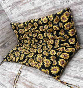 Подушка на кресло/поддон/качелю панама “Sunflowers” фото 1 Подушка на кресло/поддон/качелю панама “Sunflowers” фото 1