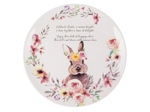 Блюдо Flower bunny 28см 940-269 фото 1 Блюдо Flower bunny 28см 940-269 фото 1