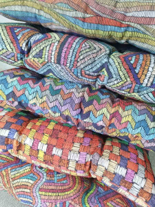 Подушка на стілець 40х40см MixPrint 501 хвиля Прованс фото 3