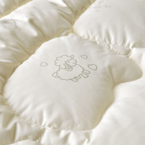 Ковдра Wool дитяча ТM PAPAELLA 100х135 см Молоко фото 3 Ковдра Wool дитяча ТM PAPAELLA 100х135 см Молоко фото 3