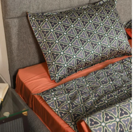 Постільна білизна Viluta Євро Сатин Єгипетська бавовна 3