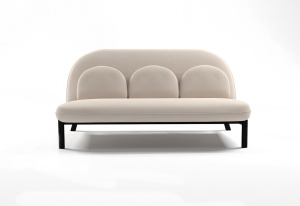 Диван Soft Lounge Belfast 01/Черный 155x82x80 Бежевый фото 1 Диван Soft Lounge Belfast 01/Черный 155x82x80 Бежевый фото 1