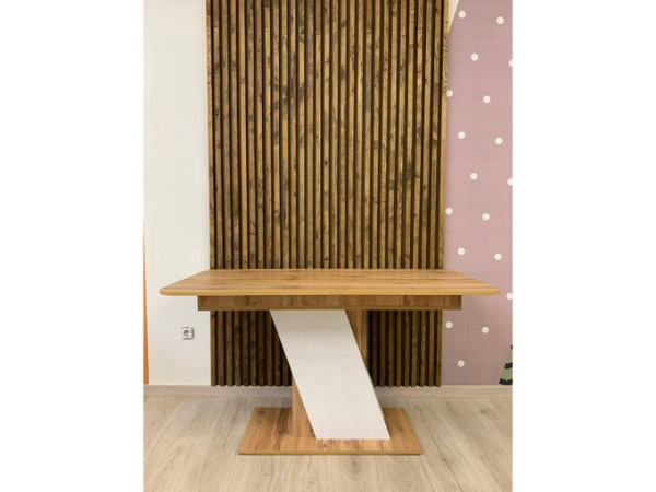 Стіл Грейс розсувний Німфея альба/Дуб Аппалачі фото 2