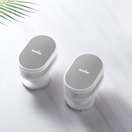 Тримач для душової лійки клейкий сірий