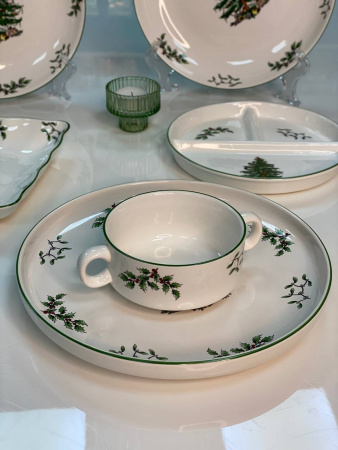 Тарілка супова Olens Біла зима 10,5 см 300 мл