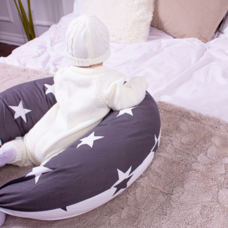 Подушка для вагітних та годування №8649 PL 17-0030 Berto 100% Memory