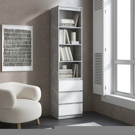 Пенал з відкритими полицями та ящиками R-25