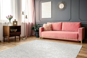 Ковёр из натуральной кожи Arte Espina Finish 100 белый с серебром 160х230 фото 3 Ковёр из натуральной кожи Arte Espina Finish 100 белый с серебром 160х230 фото 3