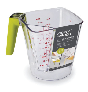 Мірна склянка "2 в 1" Joseph Joseph Measuring Jug Зелений (40067)