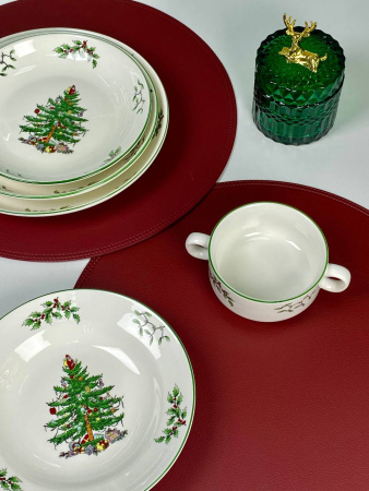 Тарілка супова Olens Біла зима 10,5 см 300 мл