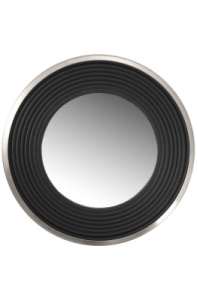 Настінне дзеркало Round 825 Silver/Black фото 1 Настінне дзеркало Round 825 Silver/Black фото 1