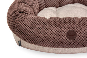 Овальный Лежак Bagel Brown фото 4 Овальный Лежак Bagel Brown фото 4