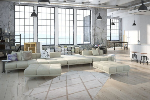 Килим в стилі Ретро Kayoom Luxury 210 Бежевий 200х290