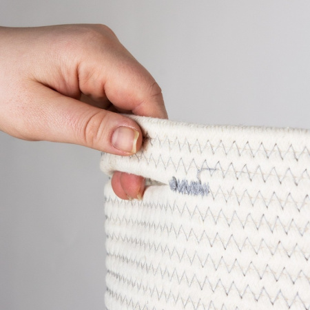 Корзина MVM TH-16 410х450 мм  текстильна